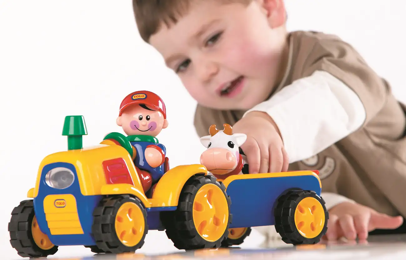 Traktor med Vogn - TOLO First Friends Traktor med Vogn - TOLO First Friends